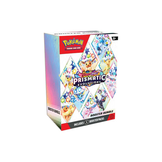 Pokemon Scarlet & Violet Prismatic Evolutions Booster Bundle
